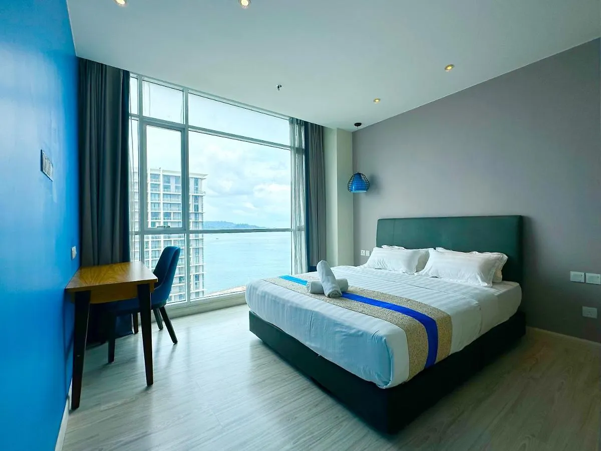 M Centro City Centre @ Gaya Street By Sunset Seaview Vacation Condos Kota Kinabalu 0*,